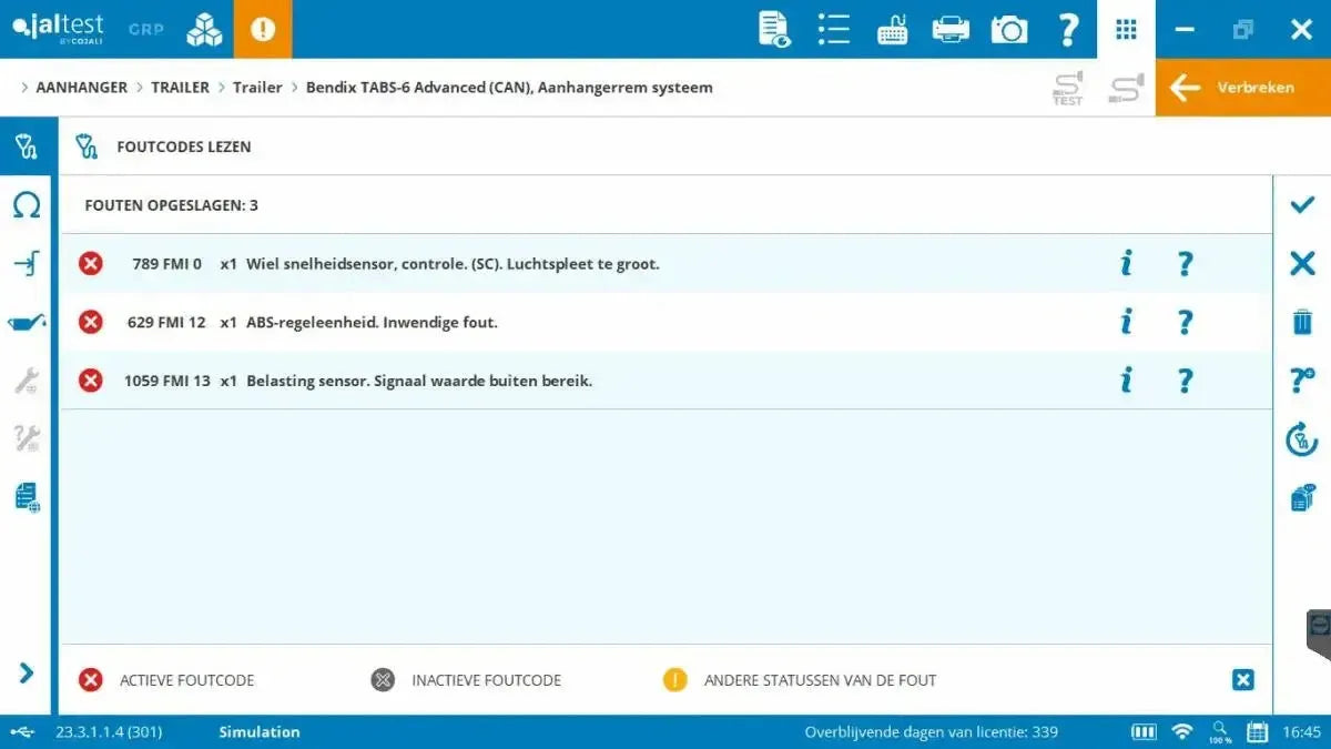 Jaltest Trailer Uitleesapparaat - CarProTools.EU - shop for all car tools / workshop tools