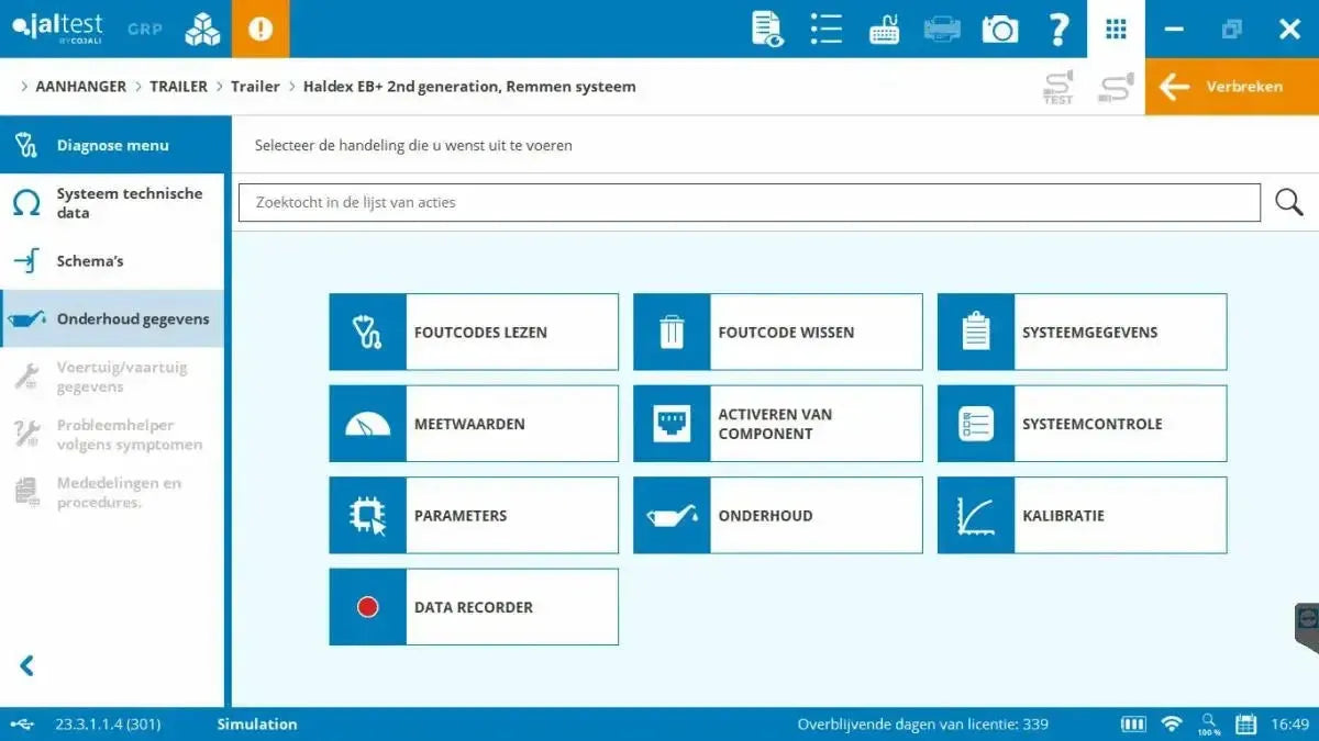 Jaltest Trailer Uitleesapparaat - CarProTools.EU - shop for all car tools / workshop tools