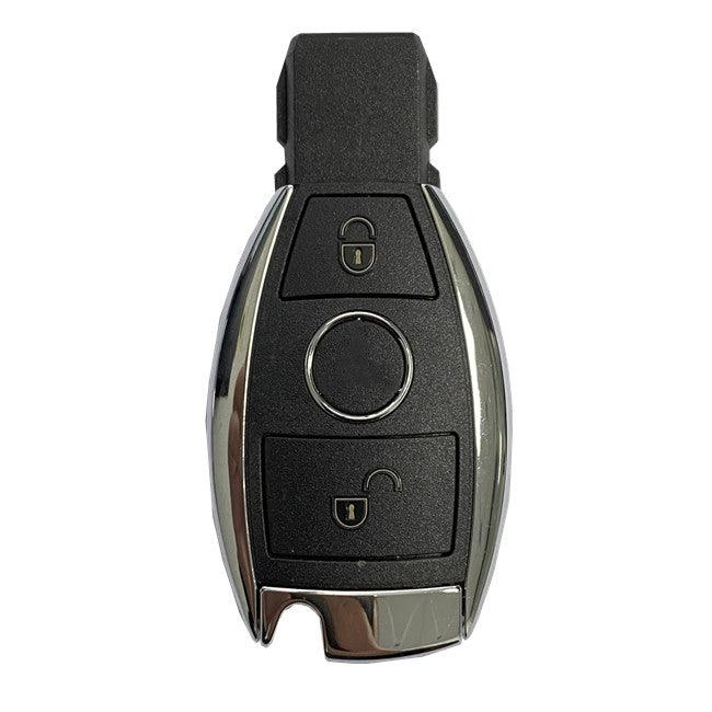 Mercedes Smartkey Key Case 2 Buttons with Key Blade + Battery Holder 