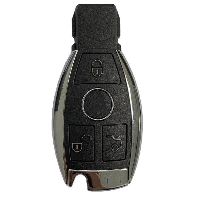 Mercedes Smartkey Key Case 3 Buttons + 2 Batteries + Key Blade 