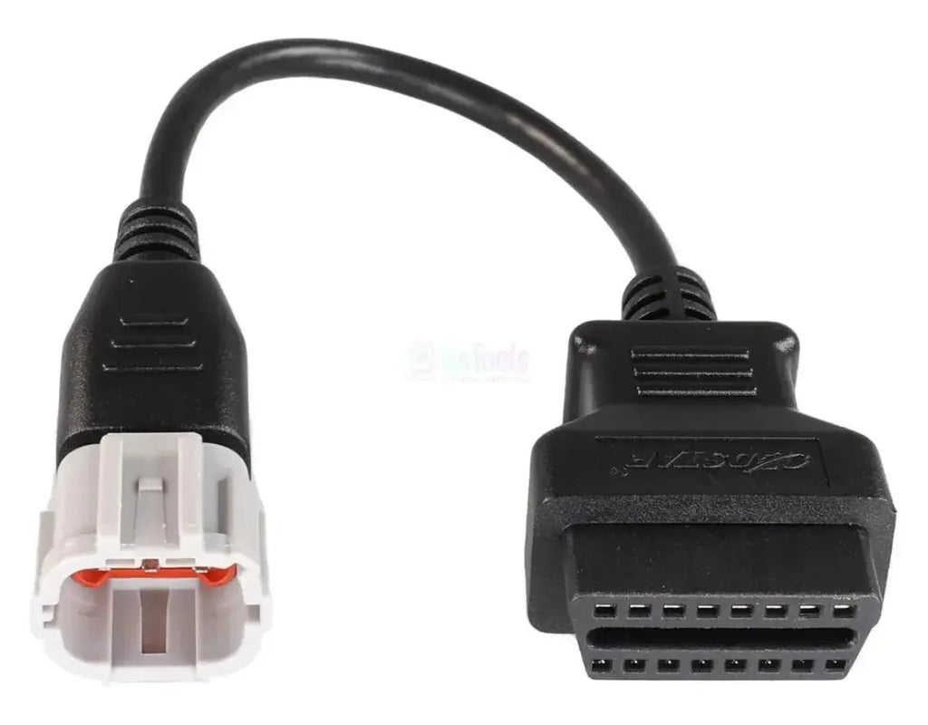 OBDSTAR (M020A) | Aeon/Benelli 6-pins OBD – 16-pins OBD2 Verloopkabel | Motorfiets