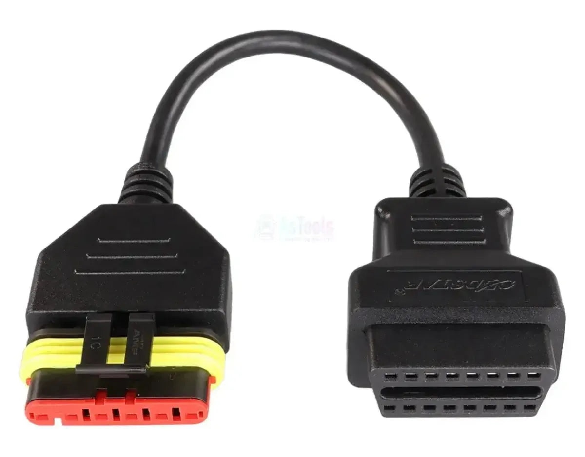 OBDSTAR (M022) | Benelli 6-pins OBD – 16-pins OBD2 Verloopkabel | Motorfiets