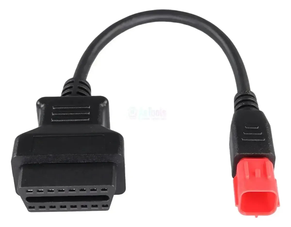 OBDSTAR (M041) | Euro V 6-pins OBD – 16-pins OBD2 Verloopkabel | Motorfiets
