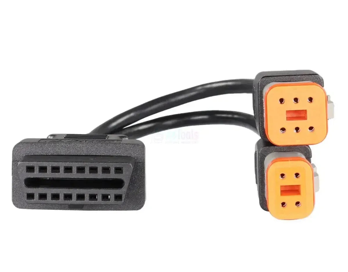 OBDSTAR (M034) | Harley Davidson 4+6-pins OBD – 16-pins OBD2 Verloopkabel | Motorfiets