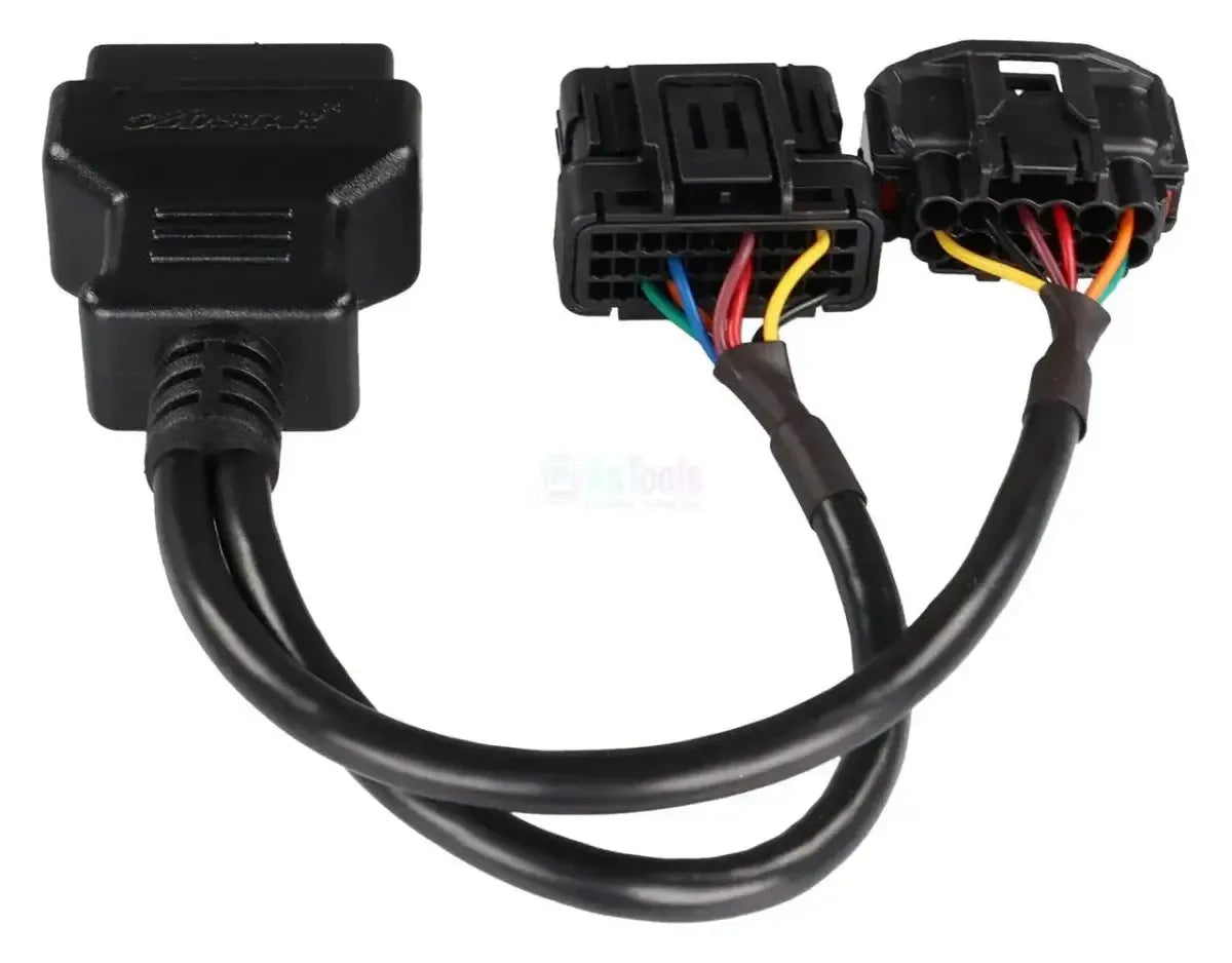 OBDSTAR (M053) | Honda 12+33-pins IMMO – 16-pins OBD2 Verloopkabel | Motorfiets - CarProTools.EU - shop for all car tools / workshop tools