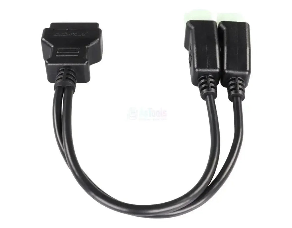 OBDSTAR (M005) | Kawasaki 4+6-pins OBD – 16-pins OBD2 Verloopkabel | Motorfiets