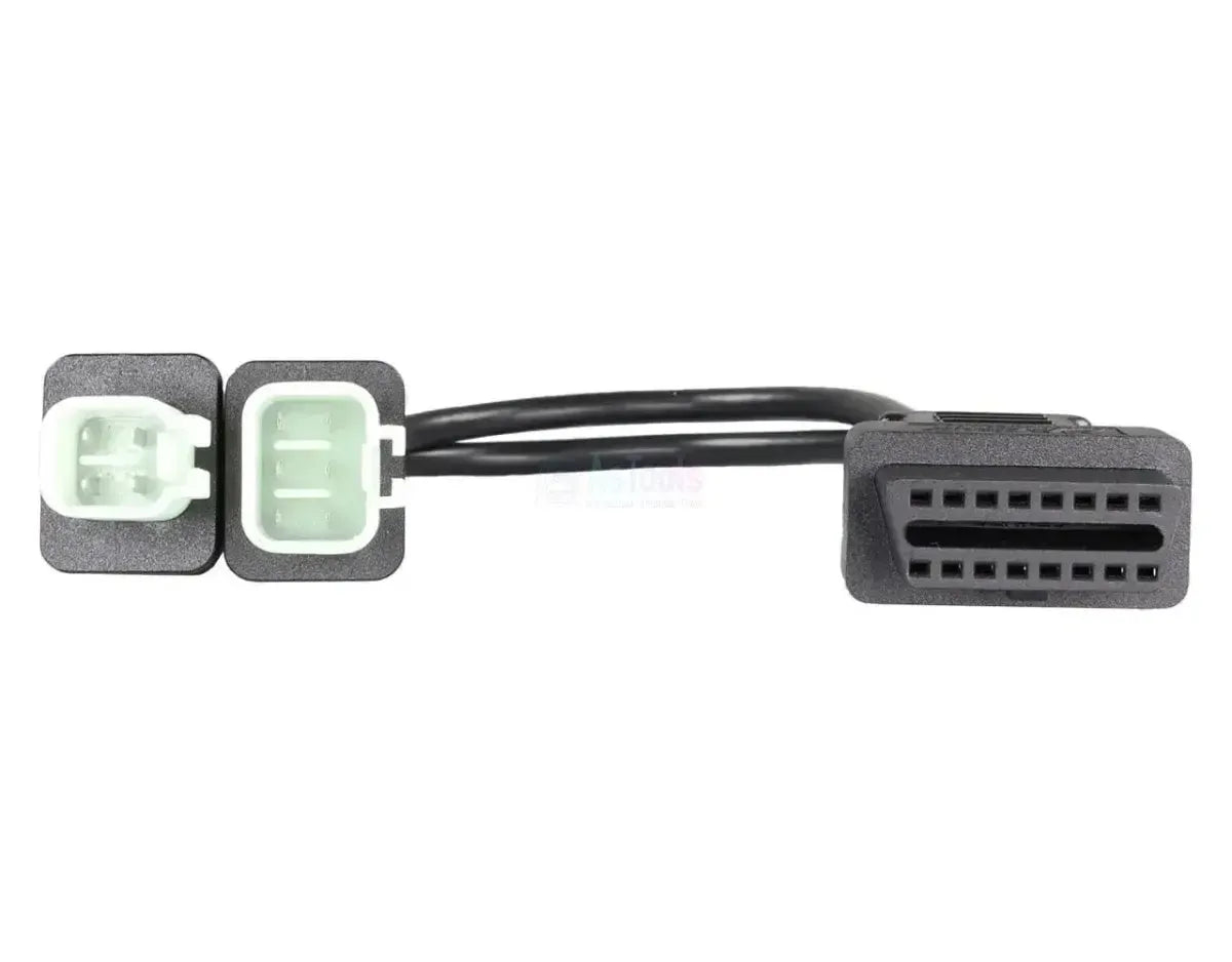 OBDSTAR (M005) | Kawasaki 4+6-pins OBD – 16-pins OBD2 Verloopkabel | Motorfiets