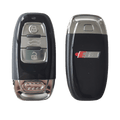 Boîtier de clé intelligente Audi S8 à 3 boutons 