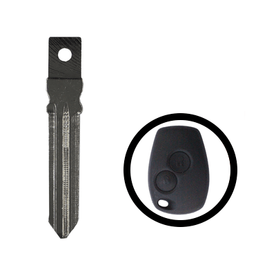 Renault Flip Key Blade HU179 – Without Housing