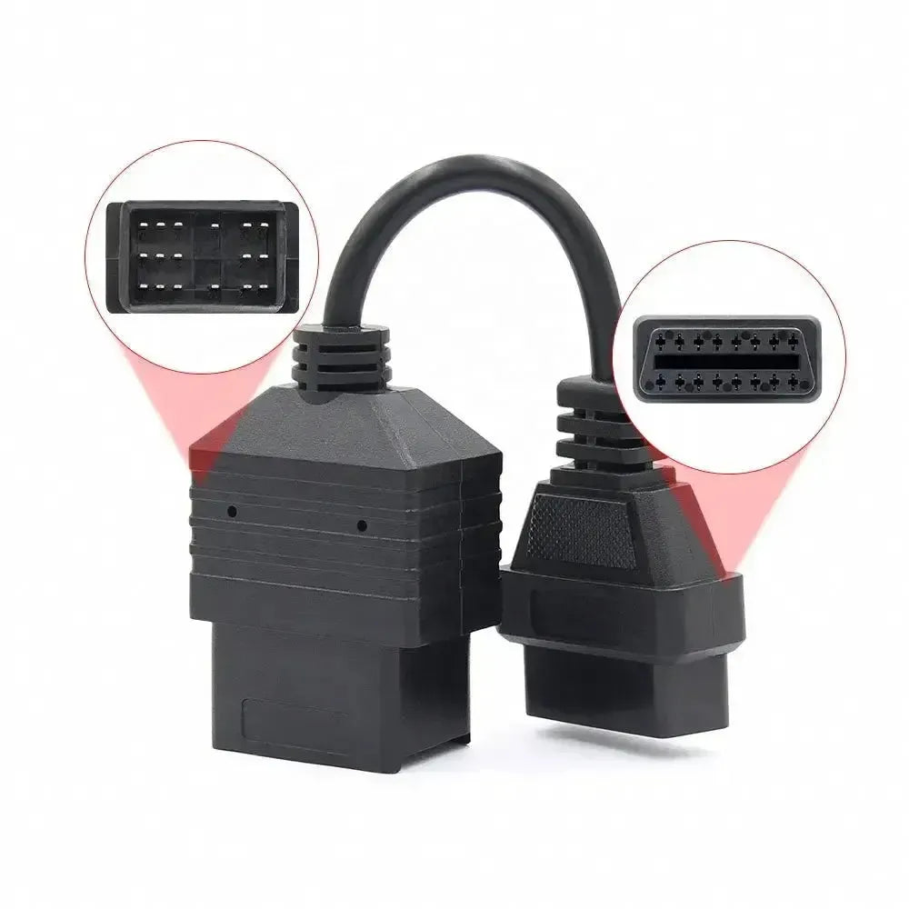 Toyota 17-pins OBD1 – 16-pins OBD2 Verloopkabel | Personenauto