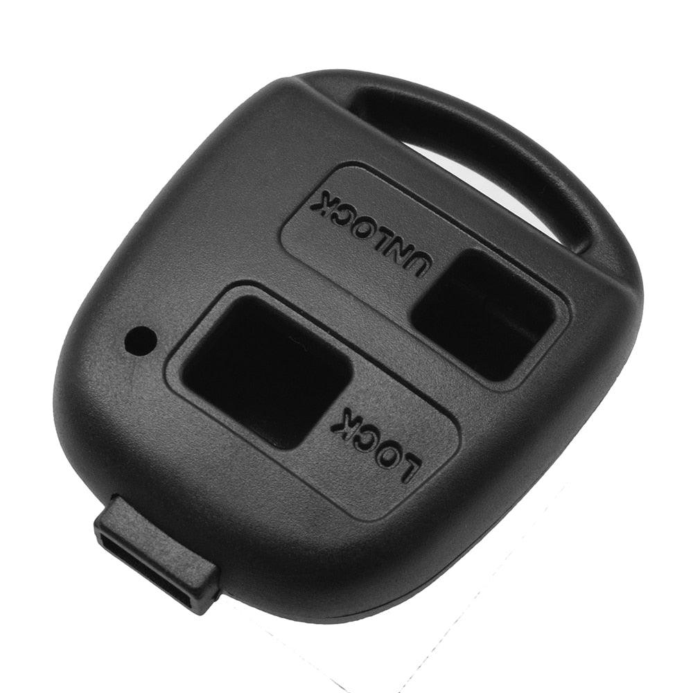 Toyota Sleutelbehuizing Zonder Sleutelblad – 2 Knoppen – Zonder Rubber Knoppen