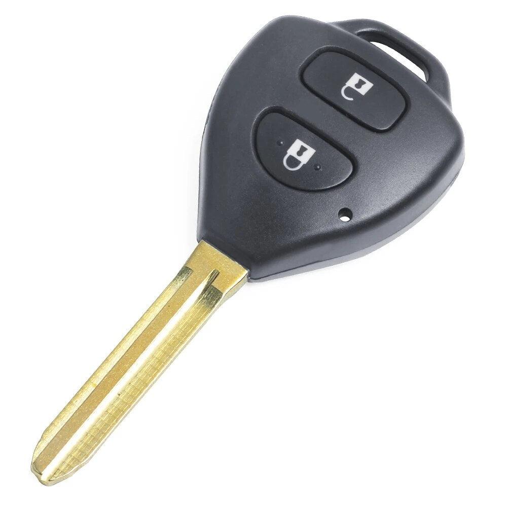 Toyota Contactsleutel 2-Knops – 433MHz – Chip 4D67