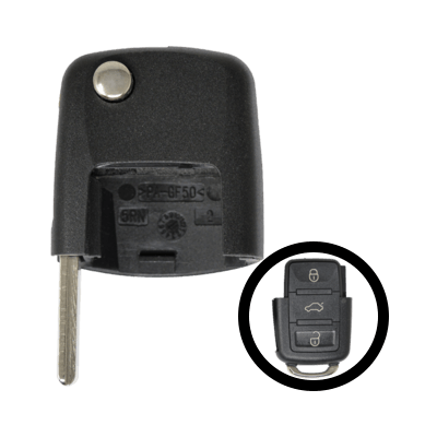 Volkswagen Flip Key Housing 